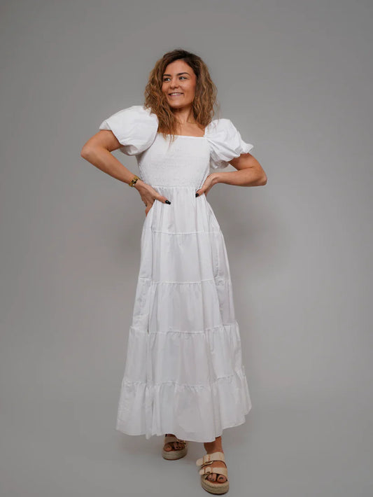 Robe manches ballons - 1945 | LUVALIE™